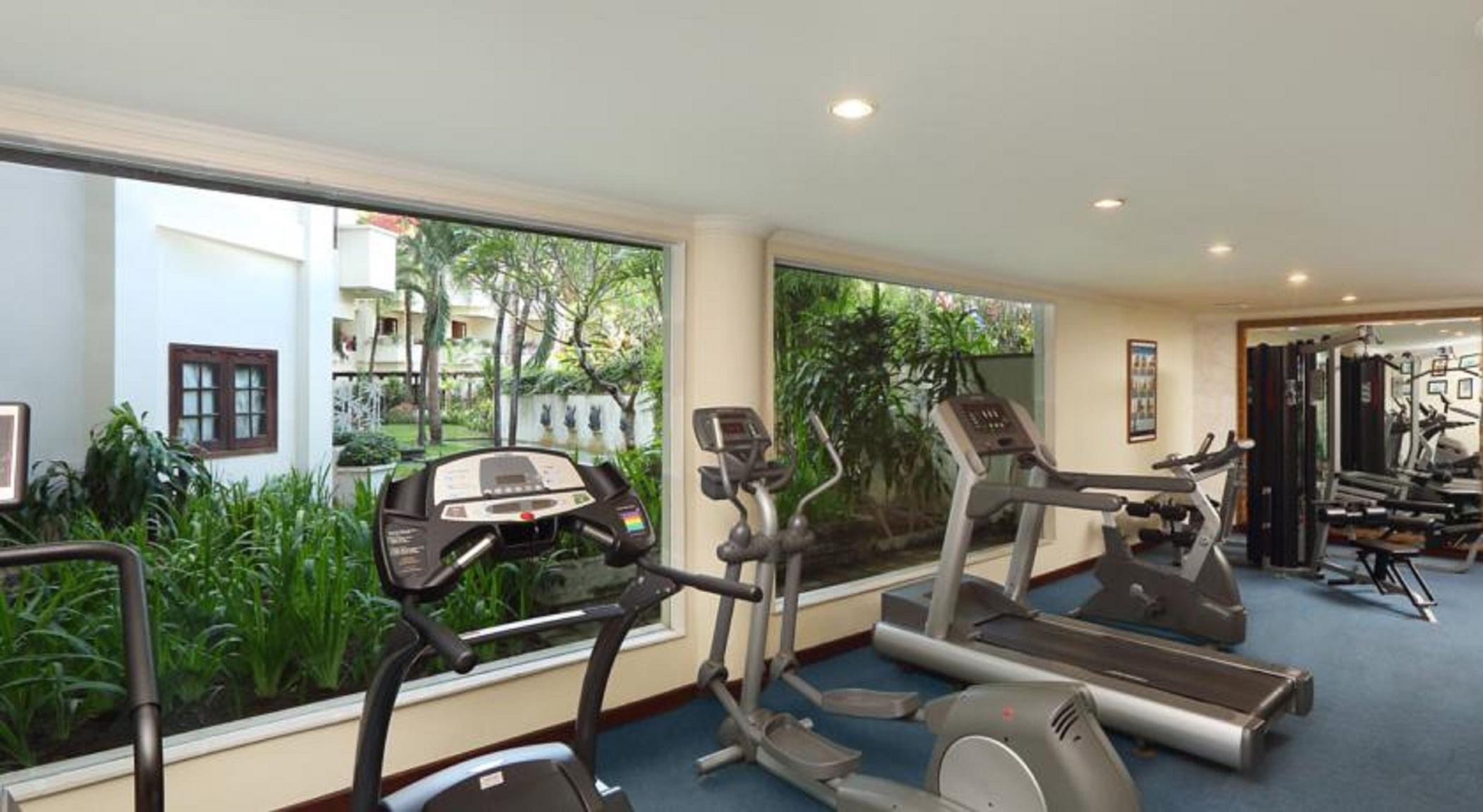 Grand Mirage Resort & Thalasso Bali Nusa Dua  Exterior foto The gym at the hotel